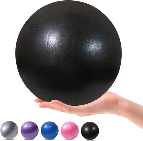 Mini pelotas de yoga de 9 pulgadas para ejercicios de pilates, barra para estabilidad en el hogar, entrenamiento esponjoso, terapia física mejora el