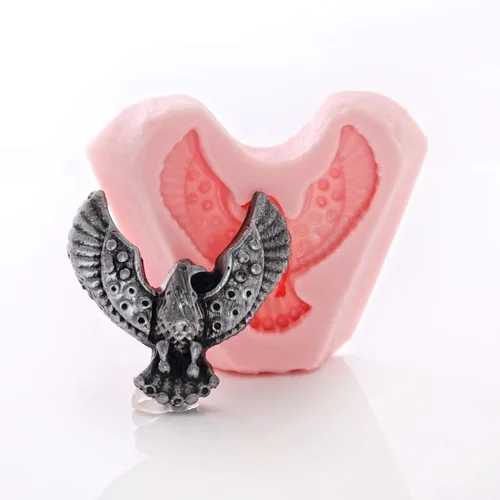 Miniatura 9 de Eagle - Molde de silicona para alimentos, fondant, chocolate, caramelo, resina, polímero de arcilla