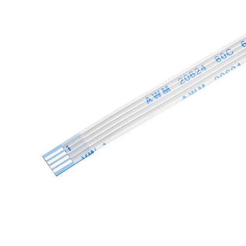 Miniatura 4 de uxcell Cable plano flexible, 5.906 in, 0.039 in, 4 pines, FPC FFC, cable de cinta flexible para TV LCD, audio de automóvil, reproductor de DVD, 10