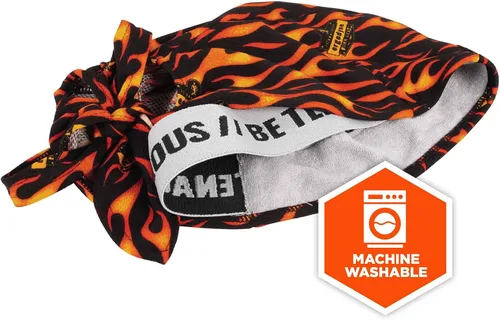 Miniatura 6 de Ergodyne Chill Its 6615 - Bandana de alto rendimiento Do Rag - Banda para la cabeza de terry cloth Flames