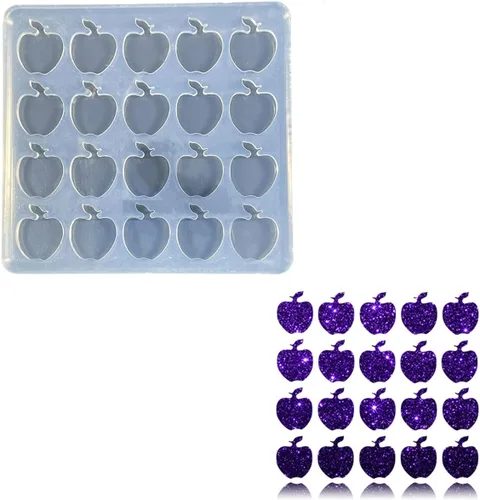Miniatura 4 de Mini moldes para aretes con forma de puerta, molde de silicona para aretes de bricolaje, aretes de oreja, colgantes, manualidades de fabricación