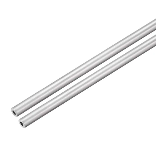 Miniatura 10 de uxcell 2 unids 6063 tubo recto redondo de aluminio sin costura 1 pie longitud 0.195 pulgadas ID 0.273 pulgadas OD