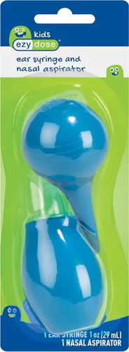 Miniatura 2 de EZY DOSE Jeringa de oído y aspirador nasal para niños, alivio sinusal y chupador de moco para bebés y niños pequeños, fácil de limpiar y apto