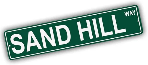 Miniatura 253 de Ohio Mountains Pick Your Mountain Compatible/repuesto para Acme Hill United States Mountain aluminio metal metal metal estilo letrero de calle
