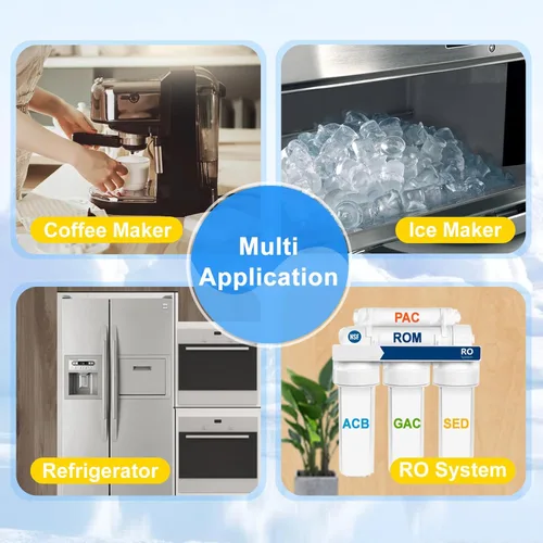 Miniatura 5 de Filtro de agua para debajo del fregadero: kit de filtro de agua para bar y baño, altamente eficaz, reduce el cloro, mal sabor y olor, buena opción