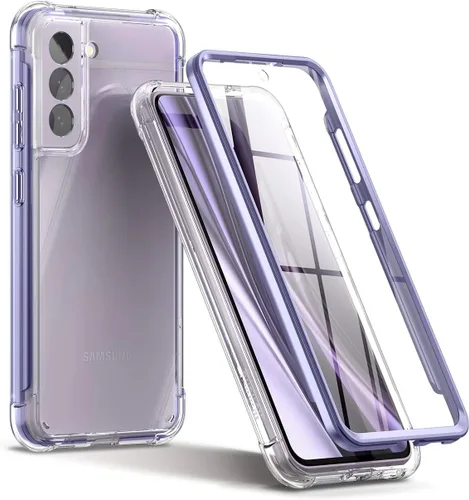 Miniatura 9 de SURITCH Funda transparente para Samsung Galaxy S21 FE de 6.4 pulgadas (solamente), [protector de pantalla integrado] carcasa rígida protectora