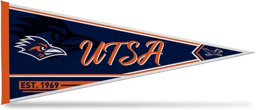Miniatura 120 de Rico Industries NCAA Banderín Clásico de Fieltro para Decoración de Pared de 12" x 30" - Ideal para Decoración del Hogar/Dormitorio/Cueva de Hombre