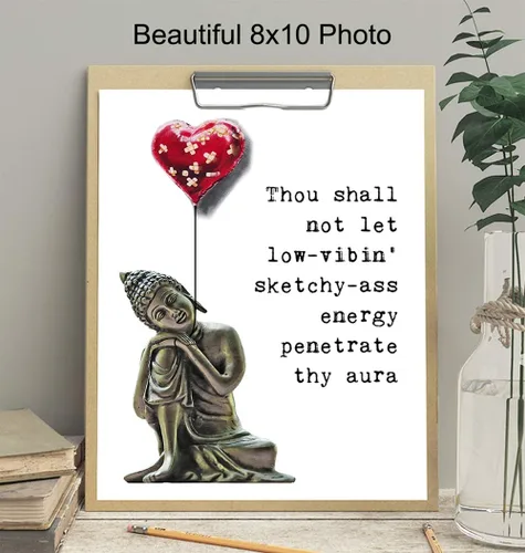 Miniatura 4 de Arte de pared de estatua de Buda - Decoración Zen - Decoración de habitación de spa - Regalos espirituales para mujeres - Decoración de pared