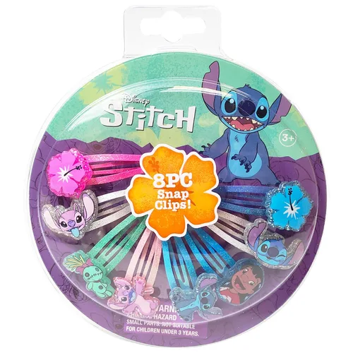 Miniatura 9 de LUV HER Clips de pelo Barbie para niñas, clips de presión, paquete de 8, multicolor, para edades 3+