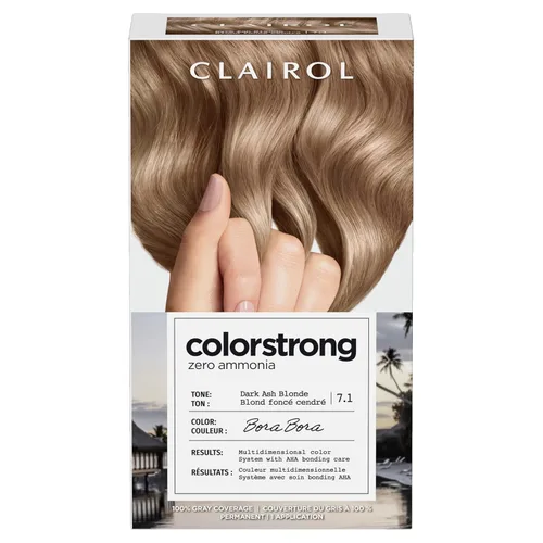 Miniatura 21 de Clairol ColorStrong - Tinte de cabello permanente sin amoniaco, color ceniza claro 6.1 - Color de cabello Machu Picchu, paquete de 1 unidad 6.1