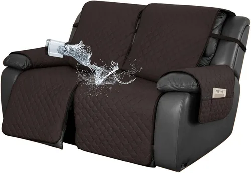 Miniatura 47 de Easy-Going Funda impermeable para sillón reclinable de gran tamaño con bolsillo, 1 funda de sofá reversible para sillón reclinable, protector