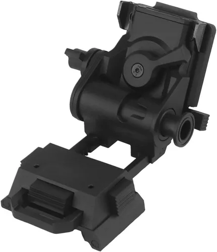 Miniatura 2 de Aetheria Soporte de visión nocturna L4G24 para PVS15/PVS18/GPNVG18, montaje abatible para gafas de visión nocturna para cascos WoSporT Fast (negro)