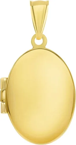 Miniatura 2 de Colgante de oro amarillo de 14 quilates con colgante de cadena de cable