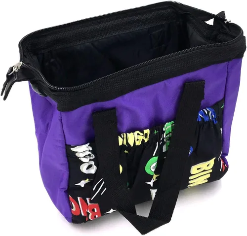 Miniatura 8 de Tapp Collections Bolso tote Bingo Dauber con 6 bolsillos Bingo Ball Design / Negro