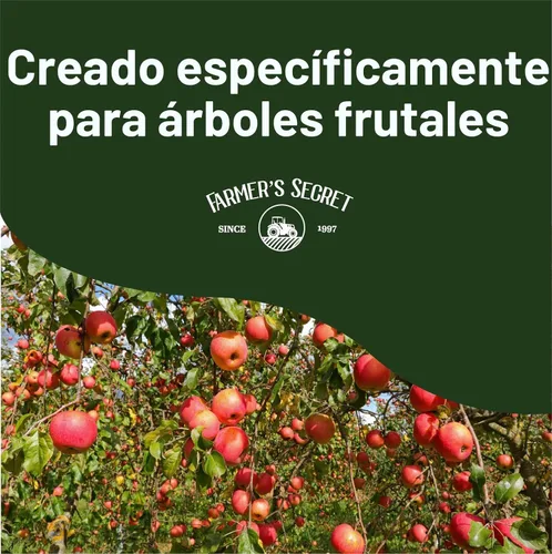 Miniatura 5 de Farmer's Secret Fertilizante potenciador de árboles frutales (8 onzas), súper concentrado y rico en fósforo, formulado para todos los árboles