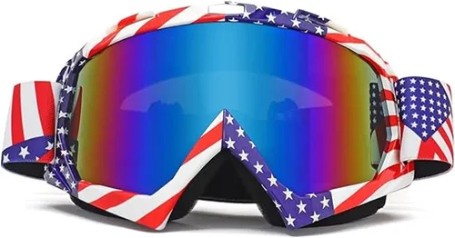 Miniatura 12 de FMY Gafas de motocross para hombres, mujeres y jóvenes, antiarañazos, a prueba de polvo, UV400 ATV