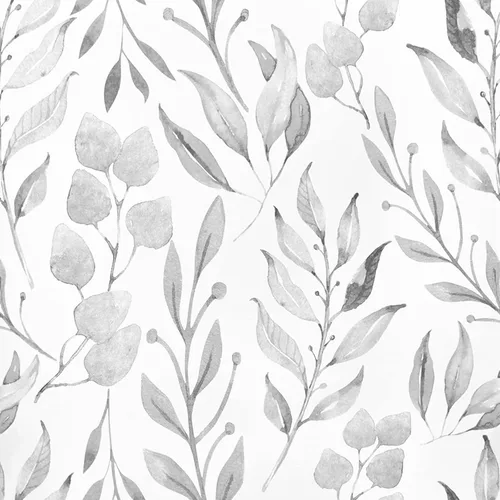 Miniatura 10 de WENMER Papel tapiz autoadhesivo de hojas verdes para despegar y pegar, papel de contacto floral extraíble de hojas de acuarela de 17.7 x 118