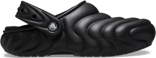 Miniatura 7 de Crocs Zuecos Unisex para Adultos Classic Lined Overpuff y Geometric Fuzzy