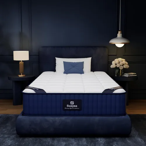 Full Size Mattress, 8 inch Hybrid Full Mattress in a Box, Cooling Gel Memory Foam Mattress with Pocket Springs, Full Bed Mattress for Pressure