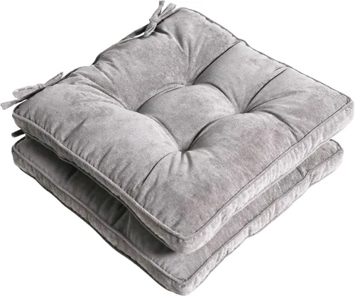Tiita - Almohada cuadrada para el suelo, cojín de asiento grueso para yoga, meditación, sala de estar, balcón, oficina, exterior, 22 x 22 pulgadas.