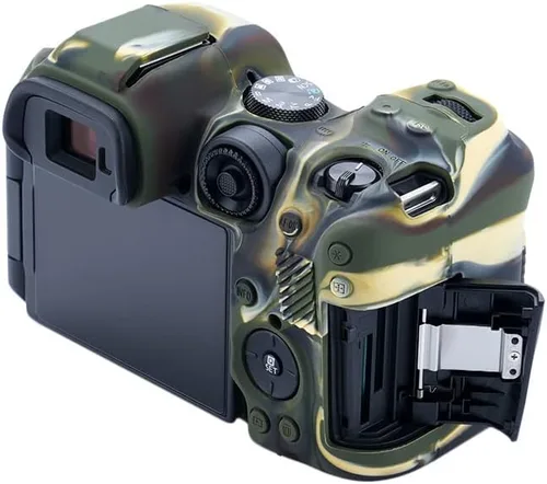Miniatura 7 de Rieibi EOS R7 Funda De Cámara, Funda De Silicona Para Canon Eos R7 Cámara Digital, Cubierta Protectora De Silicona Para Canon R7 - Camuflaje