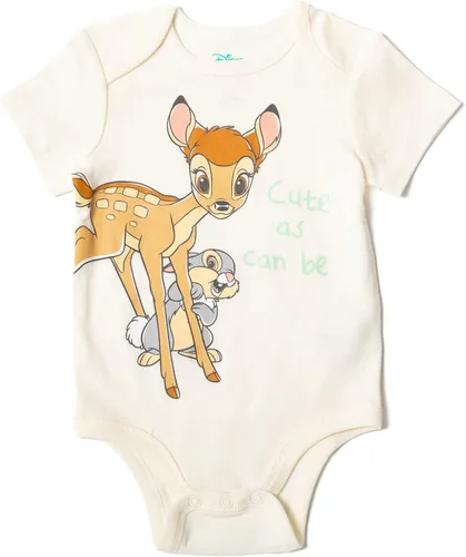 Miniatura 2 de Disney Marie Bambi Thumper - Conjunto de 3 piezas para bebés y niñas overol de moda con diadema