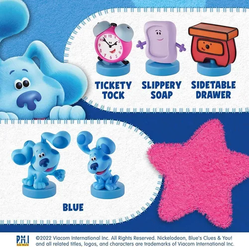 Miniatura 7 de P.M.I. Sellos de Blue's Clues para Niños 5 Sellos de Juguetes de Blue's Clues en 1 Paquete Colecciona Todos los 12 Juguetes de Blue's Clues
