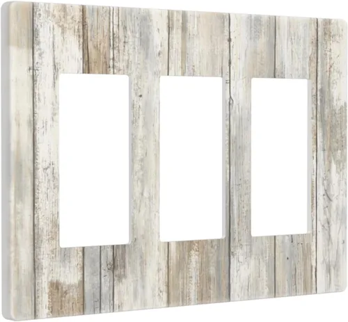 Miniatura 98 de Placa Decorativa de Pared Beige Boho de Mediados de Siglo Sol Abstracto 1-Gang Retro Años 70 Arte Geométrico Moderno con Arco Eléctrico Interruptor
