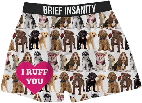 Miniatura 43 de BRIEF INSANITY Funny & Comfy Boxer Shorts and Pajama Pants for Men & Women Novelty Graphic Underwear & Loungewear