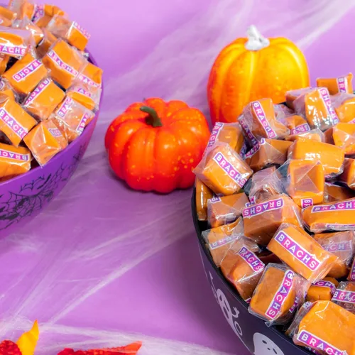 Miniatura 6 de Brach's Mellowcreme - Caramelo de hojas de otoño, caramelo de Halloween, bolsa de 8 onzas