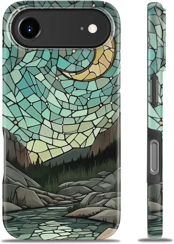 Miniatura 196 de Goodon para iPhone 17 Pro, Funda Estética de Gato Negro y Niña Naranja, Compatible con Magsafe, Funda Protectora Retro Única y Moderna de Silicona