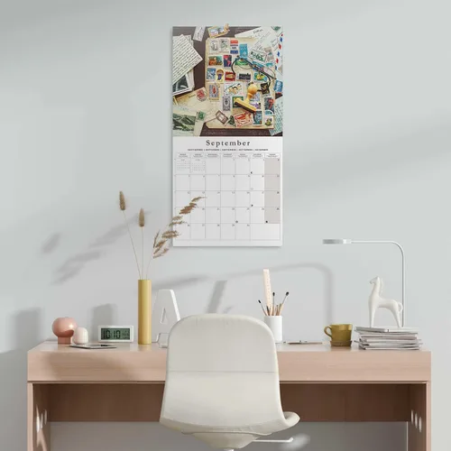 Miniatura 4 de Calendario de pared oficial de cocina 2022, calendario 2022, calendario de pared cuadrado de 12 x 12 pulgadas 2022, calendario familiar 2022