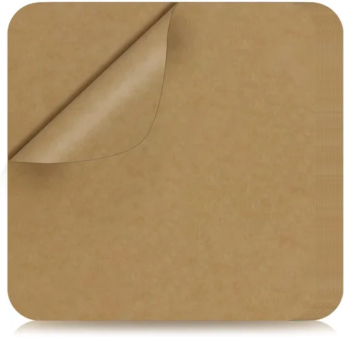 120 hojas de papel pergamino cuadrado de 12 pulgadas para freidora de aire, forro de papel desechable antiadherente para hornear compatible con