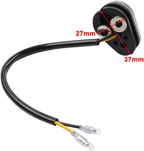 Miniatura 5 de GZYF Intermitente de luz intermitente de repuesto para Yamaha FZ-09 2014-2020, FZ-07 FJ-09 2015-2020, FZ-03 FZ-10 XSR700 XSR900 2016-2020, FZ-25