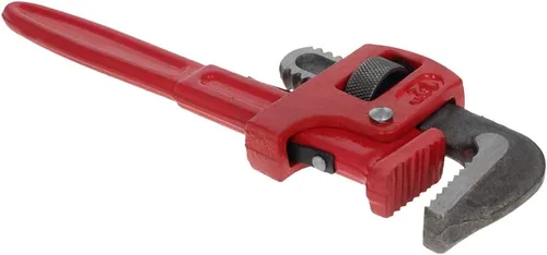 Miniatura 7 de Utoolmart Llave de tubería recta de alta resistencia, llave de fontanería recta de 14 pulgadas, llave inglesa de alta resistencia, color rojo, 1