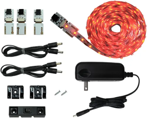 Miniatura 4 de Inspired LED Serie Cut and Connect Superbrillante - 18 LED por pie Blanco cálido ~ 3000 K 9.5 pies/3M Kit de LED Flex Corte a medida