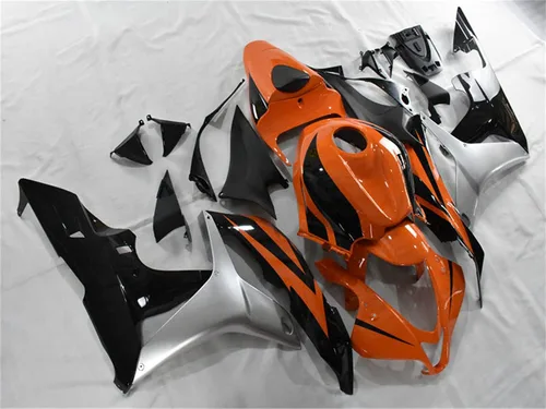 Miniatura 29 de Carenado negro brillante para Honda 2007 2008 CBR600RR CBR 600RR nueva inyección ABS plásticos cuerpo kit cuerpo trabajo 07 08