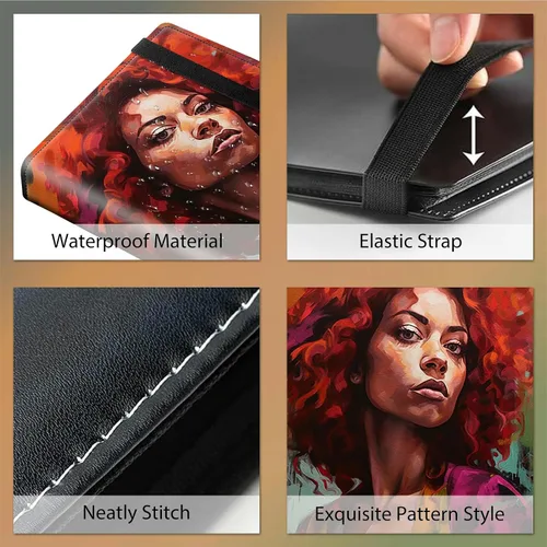 Miniatura 3 de Carpeta para tarjetas de intercambio, 9 bolsillos para tarjetas intercambiables, 360 bolsillos de doble cara, funda para tarjetas