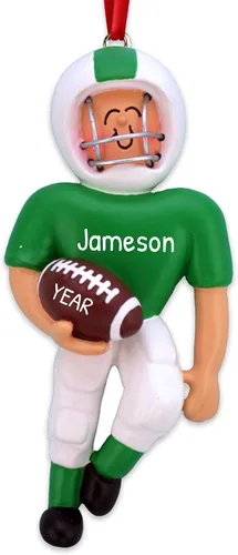 Miniatura 7 de Adornos de fútbol 3D para árbol de Navidad, adornos de Navidad personalizados para niños, adorno de fútbol 2025, adorno deportivo para adolescentes