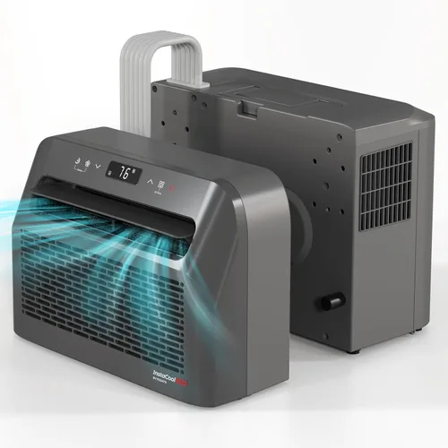 FOGATTI Aire acondicionado para ventana de RV, 6500 BTU que enfría hasta 120 pies cuadrados, unidad de CA 4 en 1 y menor ruido, adecuado para RV y