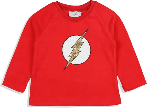 Miniatura 2 de DC Comics - Conjunto de pijama para niños pequeños con logotipo de Flash