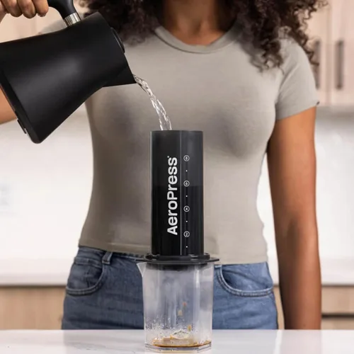 Miniatura 6 de AeroPress Jarra para cafetera, capacidad de 20 oz (20.3 fl oz), jarra de café irrompible, ideal para prensas originales, transparentes y XL, diseño