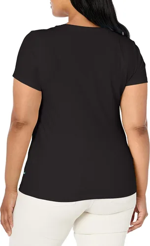 Miniatura 4 de Nautica Camiseta de algodón elástico con cuello en V para mujer Easy Comfort