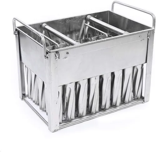 Miniatura 4 de 40 moldes de acero inoxidable para paletas, juego para hacer paletas, moldes para helados, moldes para paletas de hielo, moldes redondos