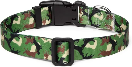 Miniatura 122 de Mercano Collar ajustable para perro, patrones de diseño especial, nailon suave, cómodo y resistente, collar para mascotas para perros pequeños