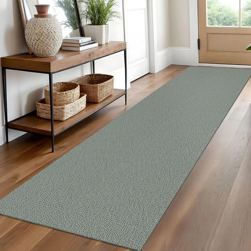 Miniatura 85 de EARTHALL Alfombra pequeña de 2 x 3 pies, lavable para entrada, antideslizante, trenzada, alfombra para puerta interior y exterior, alfombra tejida