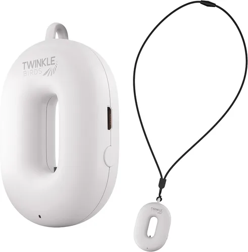 Collar purificador de aire portátil, ionizador personal portátil, limpiador de aire recargable de tamaño de viaje, elimina el polvo, alérgenos,
