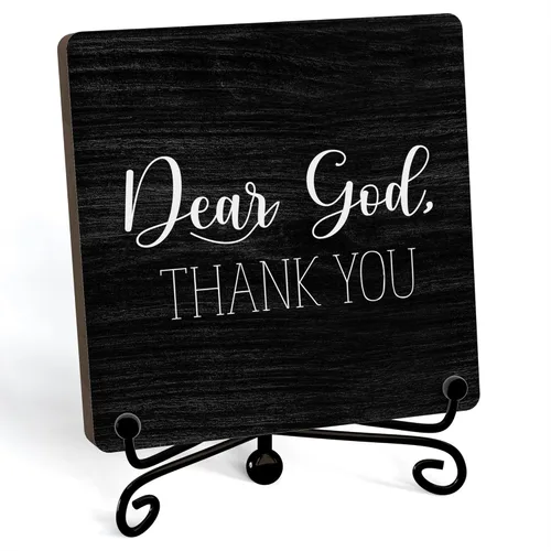 Miniatura 44 de Decoración Inspiradora Cristiana para Escritorio, Letrero "Dios Todavía Está Escribiendo Tu Historia", Decoración de Escritorio para Oficina, Hogar