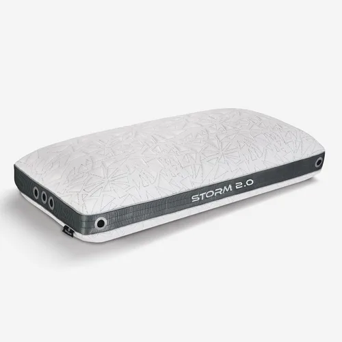 Miniatura 14 de Bedgear Storm Cuddle Curve - Almohada de rendimiento – Tamaño 3.0 – Almohada de cama refrescante para personas que duermen de lado – Firmeza media
