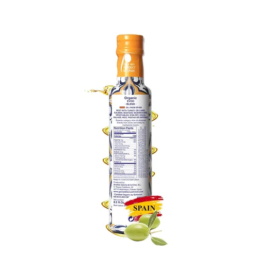 Miniatura 2 de GARCÍA DE LA CRUZ - Aceite de oliva extra virgen orgánico, Aceite Premium Maestro Molinero, Tonos almendra y tomate, Cuerpo suave, Origen en España